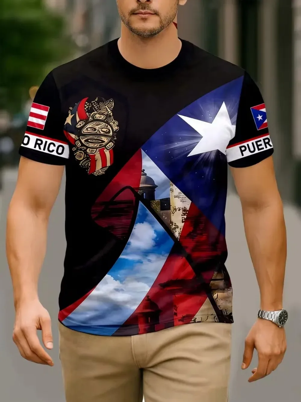 Outdoor Sport Club - Мужская футболка с 3D-принтом, быстросохнущая, дышащая,
