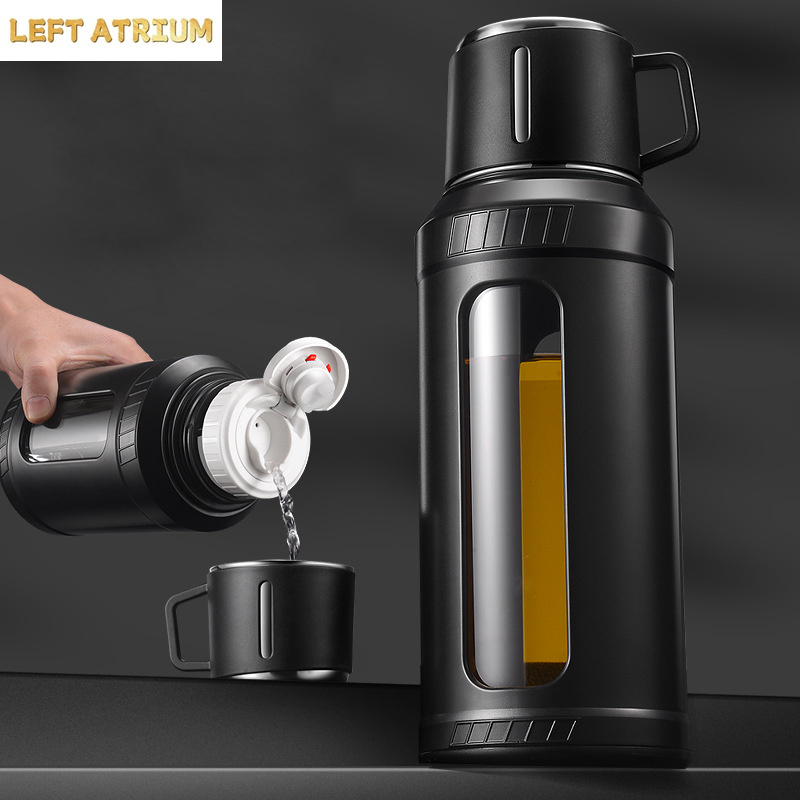 Outdoor Sport Glass Water Bottle - Большая стеклянная бутылка для воды объемом