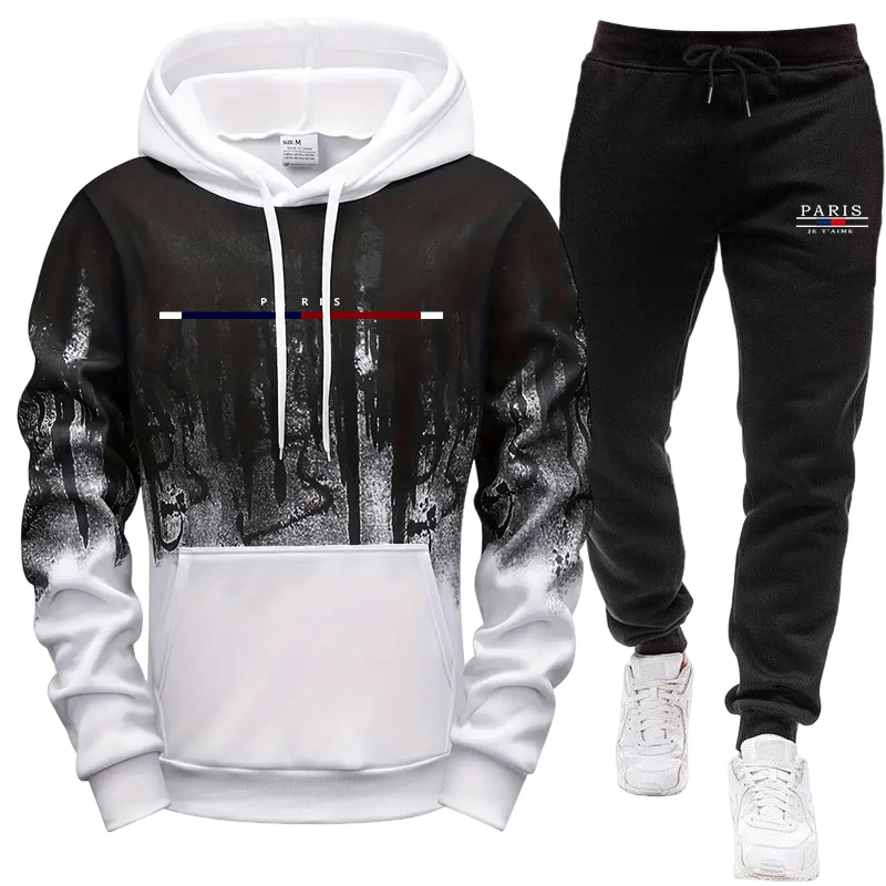 Мужской комплект/худи/брюки: о – обзор и цена Outdoor Sports Outfit