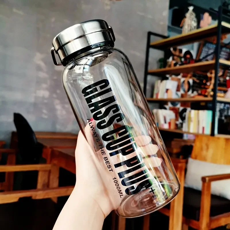 Стеклянная бутылка для воды 2  – обзор и цена Outdoor Sport Glass Water Bottle