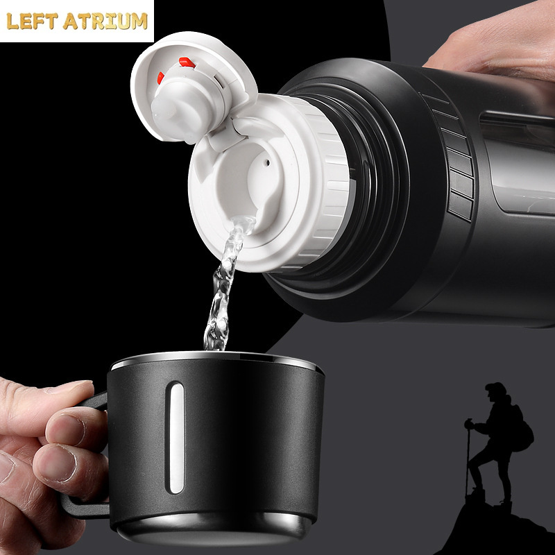 Большая стеклянная бутылка для – обзор и цена Outdoor Sport Glass Water Bottle