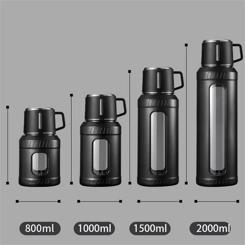Большая стеклянная бутылка для – обзор и цена Outdoor Sport Glass Water Bottle